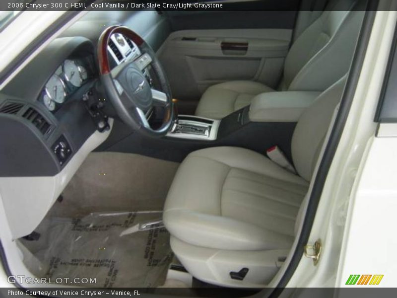 Cool Vanilla / Dark Slate Gray/Light Graystone 2006 Chrysler 300 C HEMI