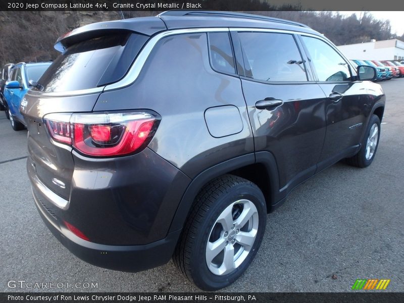 Granite Crystal Metallic / Black 2020 Jeep Compass Latitude 4x4