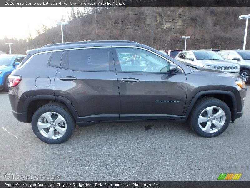 Granite Crystal Metallic / Black 2020 Jeep Compass Latitude 4x4