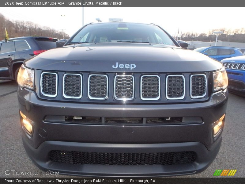 Granite Crystal Metallic / Black 2020 Jeep Compass Latitude 4x4