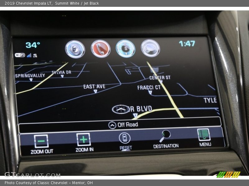 Summit White / Jet Black 2019 Chevrolet Impala LT