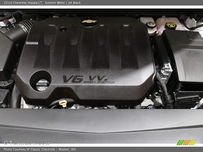 Summit White / Jet Black 2019 Chevrolet Impala LT