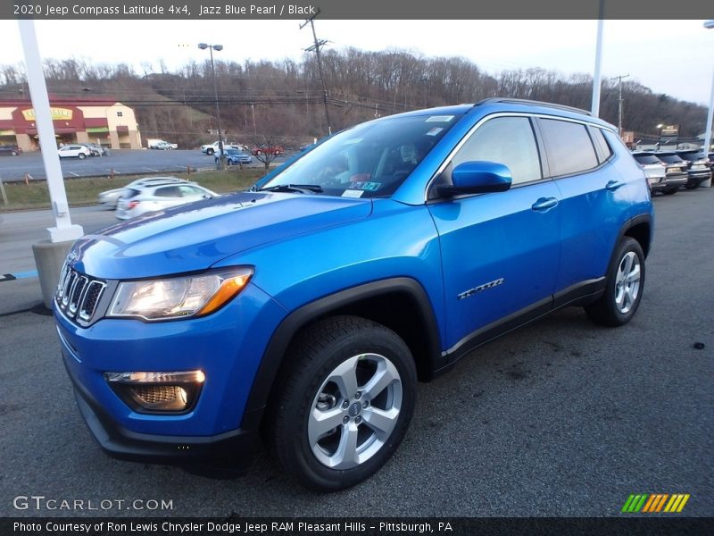 Jazz Blue Pearl / Black 2020 Jeep Compass Latitude 4x4