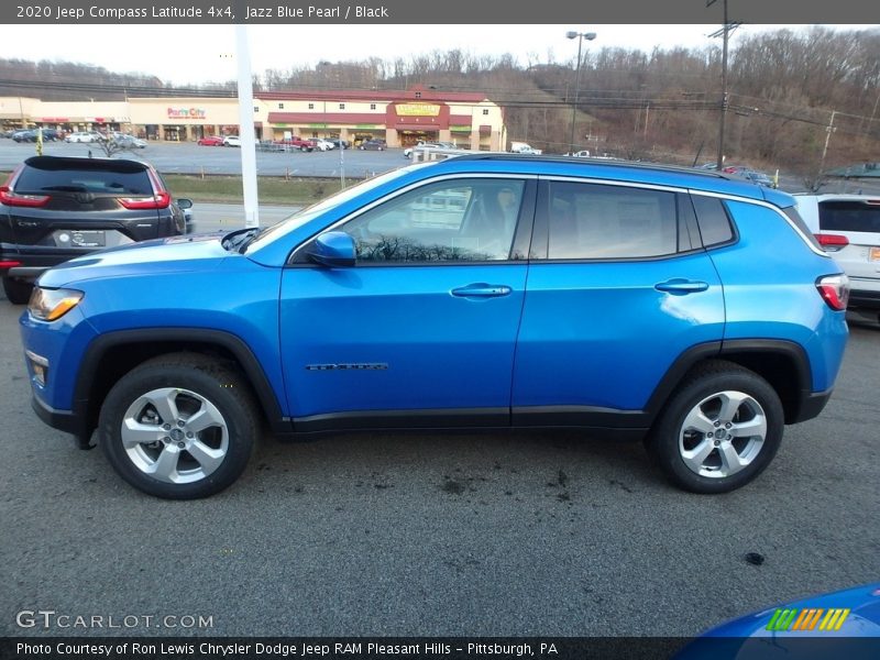 Jazz Blue Pearl / Black 2020 Jeep Compass Latitude 4x4