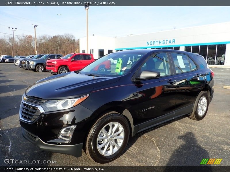 Mosaic Black Metallic / Ash Gray 2020 Chevrolet Equinox LS AWD