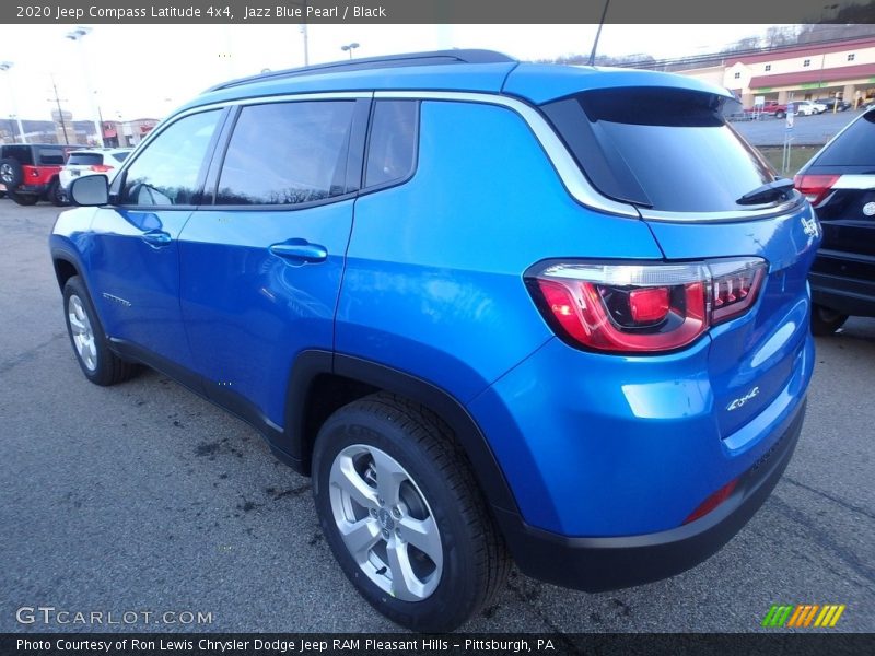 Jazz Blue Pearl / Black 2020 Jeep Compass Latitude 4x4