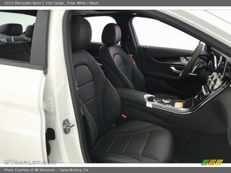 Polar White / Black 2020 Mercedes-Benz C 300 Sedan