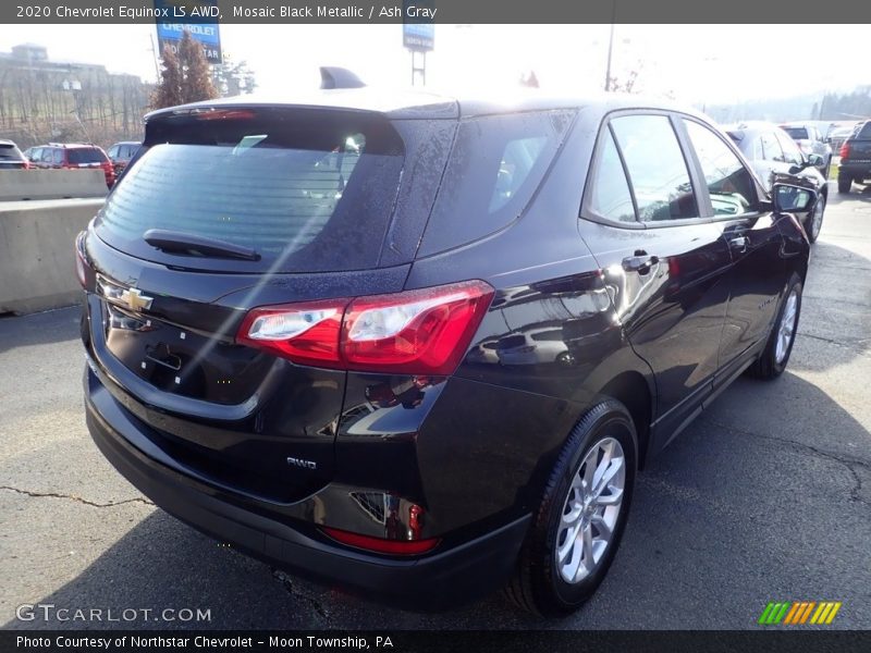 Mosaic Black Metallic / Ash Gray 2020 Chevrolet Equinox LS AWD