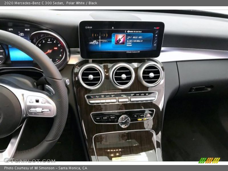 Polar White / Black 2020 Mercedes-Benz C 300 Sedan