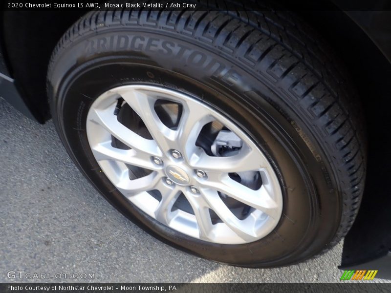 Mosaic Black Metallic / Ash Gray 2020 Chevrolet Equinox LS AWD
