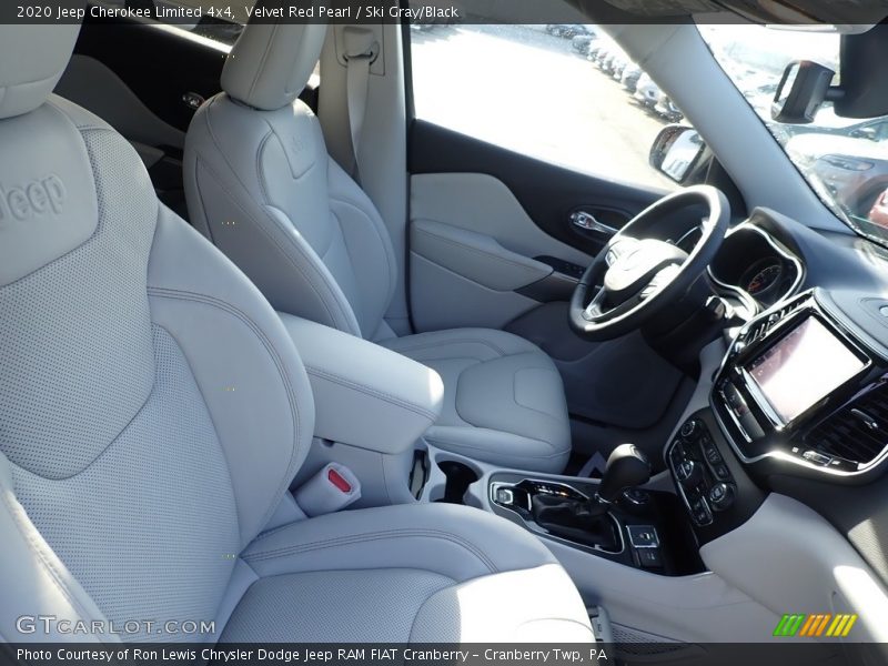 Velvet Red Pearl / Ski Gray/Black 2020 Jeep Cherokee Limited 4x4