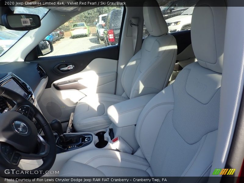 Velvet Red Pearl / Ski Gray/Black 2020 Jeep Cherokee Limited 4x4