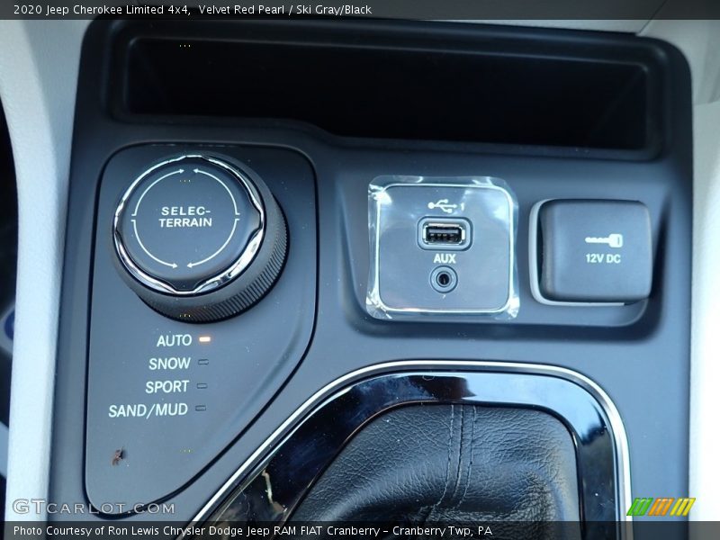 Velvet Red Pearl / Ski Gray/Black 2020 Jeep Cherokee Limited 4x4