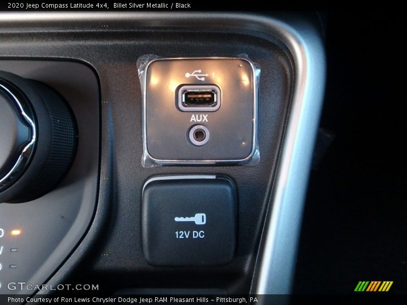 Billet Silver Metallic / Black 2020 Jeep Compass Latitude 4x4