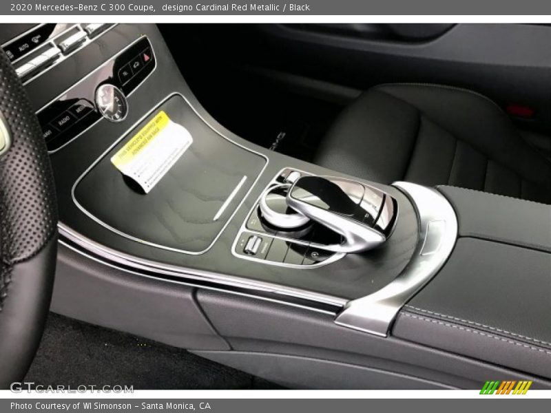 Controls of 2020 C 300 Coupe