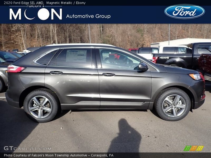 Magnetic Metallic / Ebony 2020 Ford Edge SEL AWD