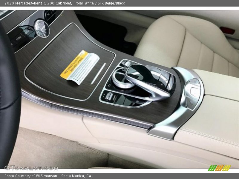 Polar White / Silk Beige/Black 2020 Mercedes-Benz C 300 Cabriolet
