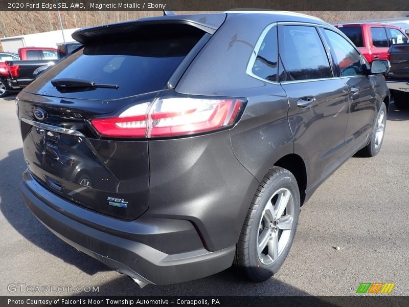 Magnetic Metallic / Ebony 2020 Ford Edge SEL AWD