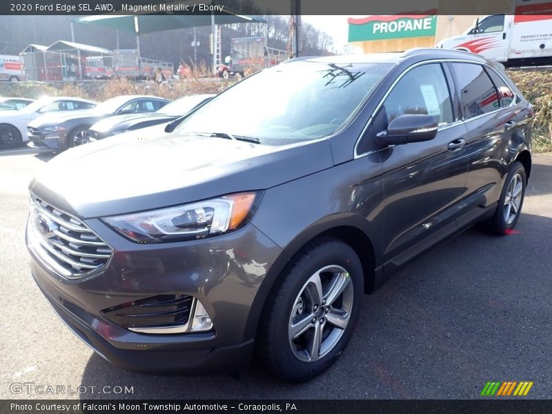 Magnetic Metallic / Ebony 2020 Ford Edge SEL AWD