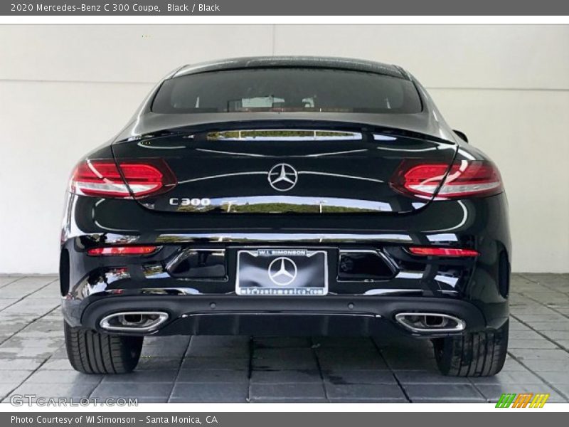 Black / Black 2020 Mercedes-Benz C 300 Coupe