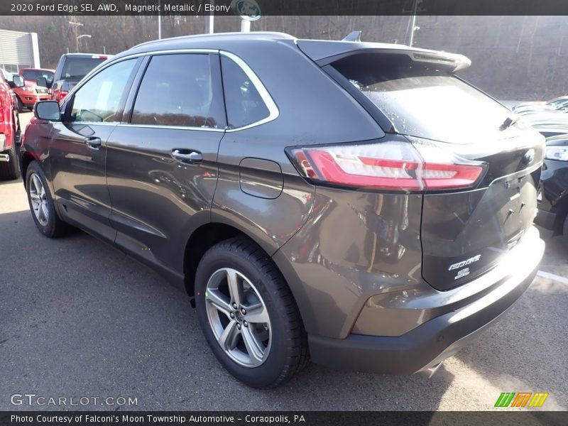 Magnetic Metallic / Ebony 2020 Ford Edge SEL AWD