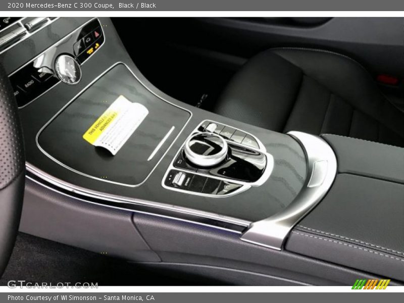 Controls of 2020 C 300 Coupe