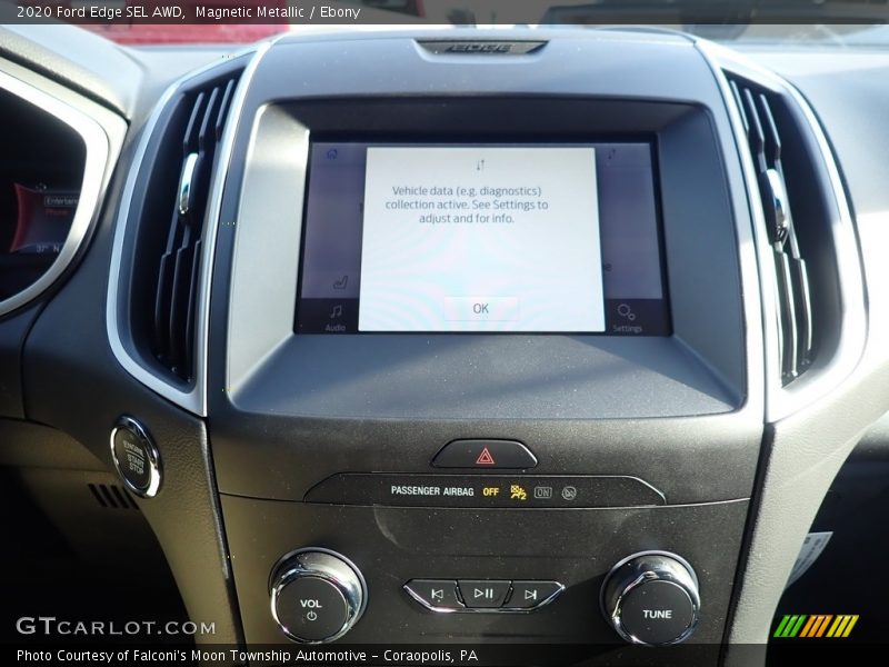 Magnetic Metallic / Ebony 2020 Ford Edge SEL AWD