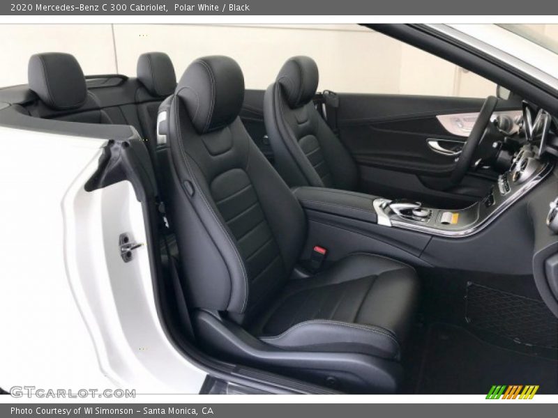 Front Seat of 2020 C 300 Cabriolet
