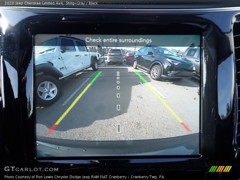 Sting-Gray / Black 2020 Jeep Cherokee Limited 4x4