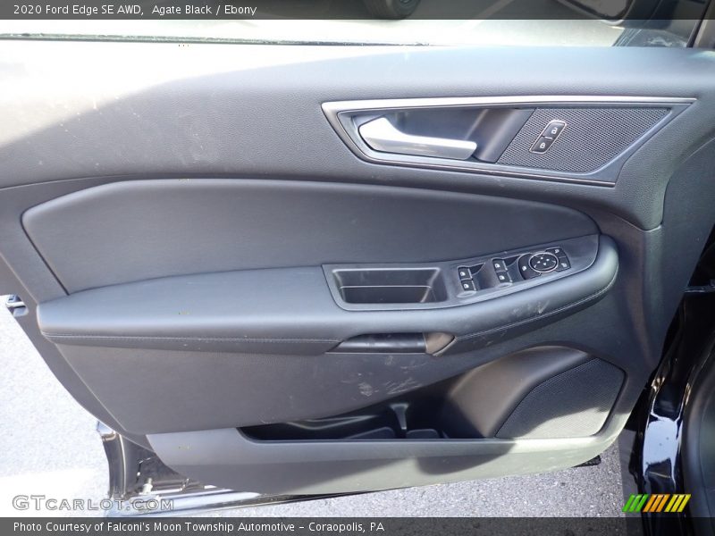 Agate Black / Ebony 2020 Ford Edge SE AWD