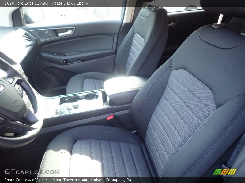 Agate Black / Ebony 2020 Ford Edge SE AWD