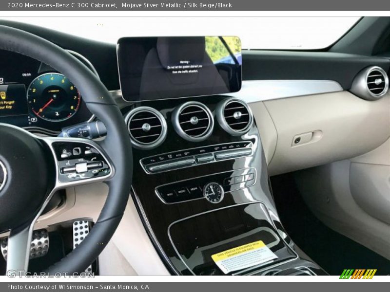 Controls of 2020 C 300 Cabriolet