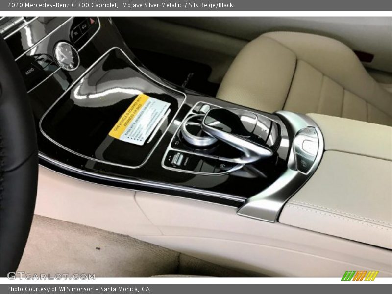 Controls of 2020 C 300 Cabriolet
