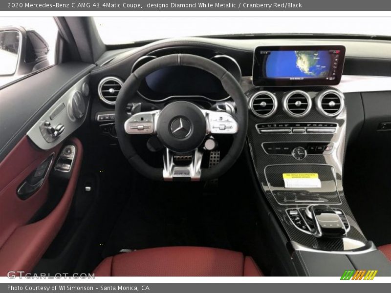 Dashboard of 2020 C AMG 43 4Matic Coupe