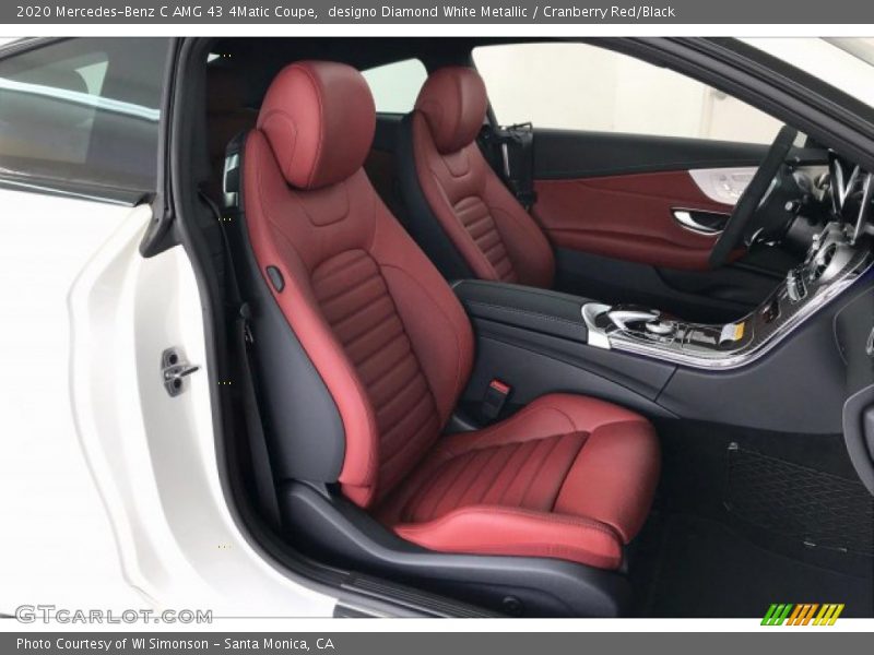 Front Seat of 2020 C AMG 43 4Matic Coupe