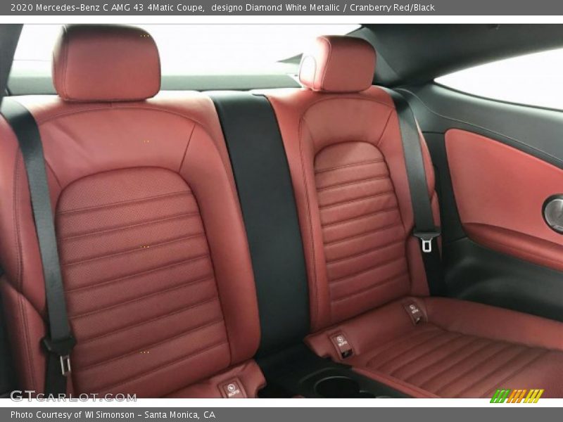 Rear Seat of 2020 C AMG 43 4Matic Coupe
