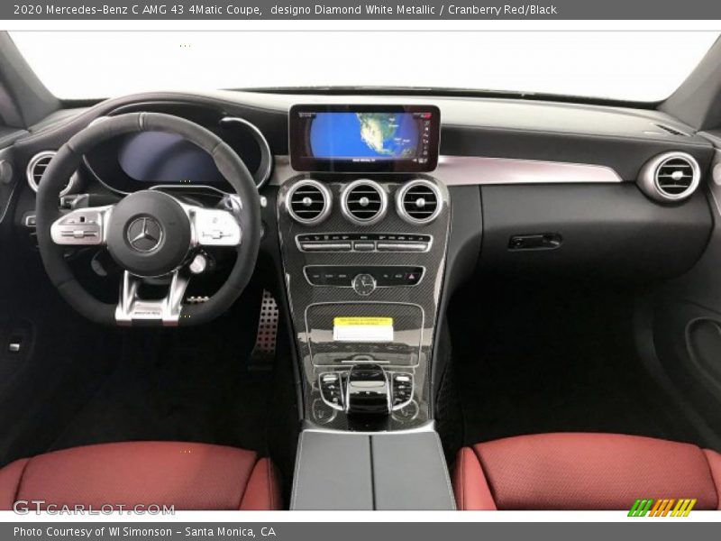 Dashboard of 2020 C AMG 43 4Matic Coupe