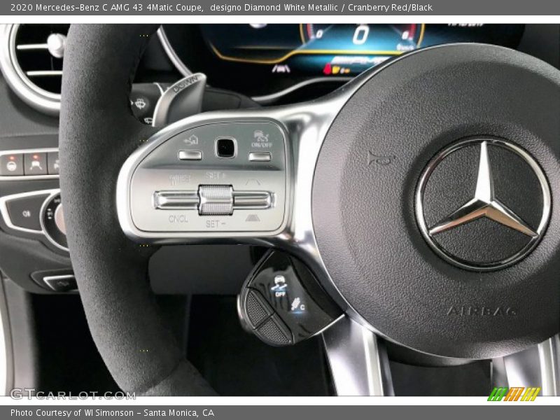  2020 C AMG 43 4Matic Coupe Steering Wheel