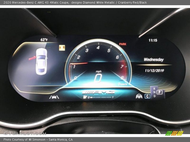  2020 C AMG 43 4Matic Coupe AMG 43 4Matic Coupe Gauges