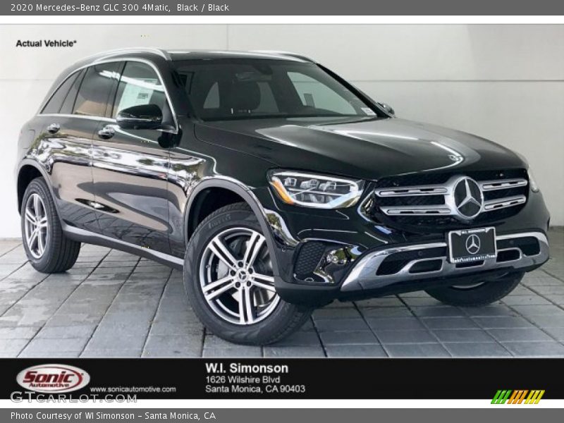 Black / Black 2020 Mercedes-Benz GLC 300 4Matic