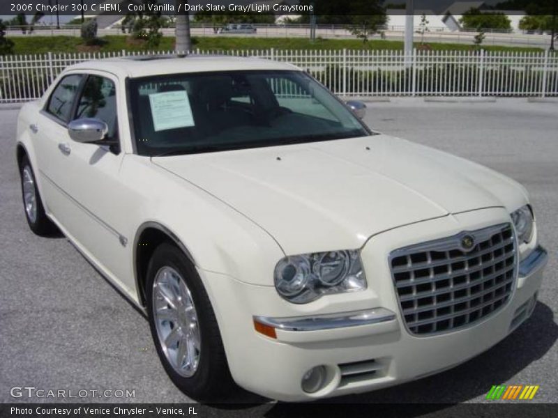 Cool Vanilla / Dark Slate Gray/Light Graystone 2006 Chrysler 300 C HEMI