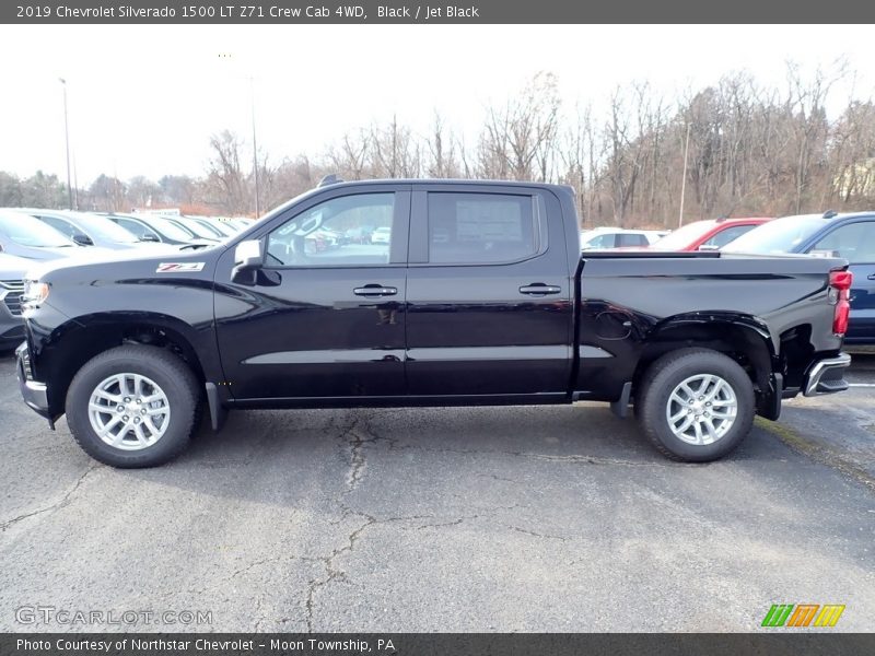 Black / Jet Black 2019 Chevrolet Silverado 1500 LT Z71 Crew Cab 4WD