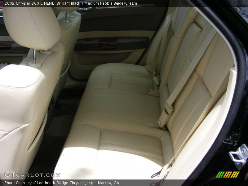 Brilliant Black / Medium Pebble Beige/Cream 2009 Chrysler 300 C HEMI