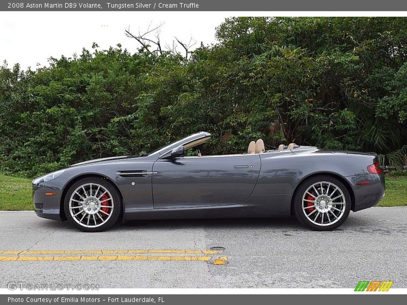  2008 DB9 Volante Tungsten Silver