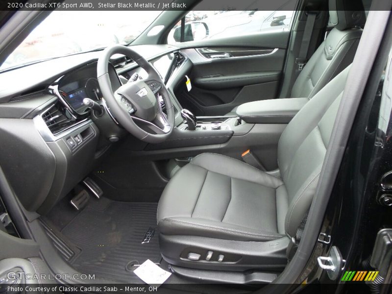 Stellar Black Metallic / Jet Black 2020 Cadillac XT6 Sport AWD