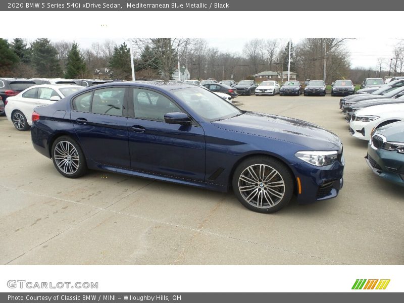  2020 5 Series 540i xDrive Sedan Mediterranean Blue Metallic