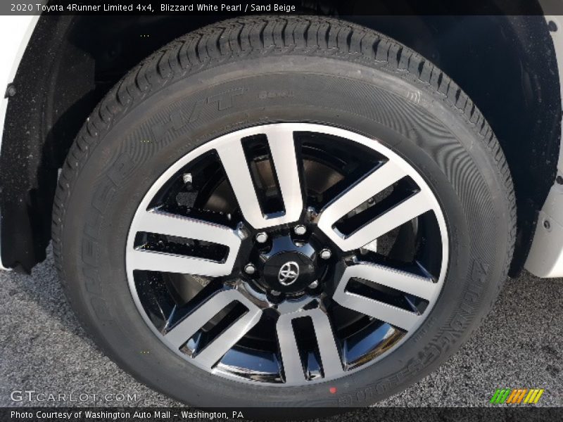Blizzard White Pearl / Sand Beige 2020 Toyota 4Runner Limited 4x4
