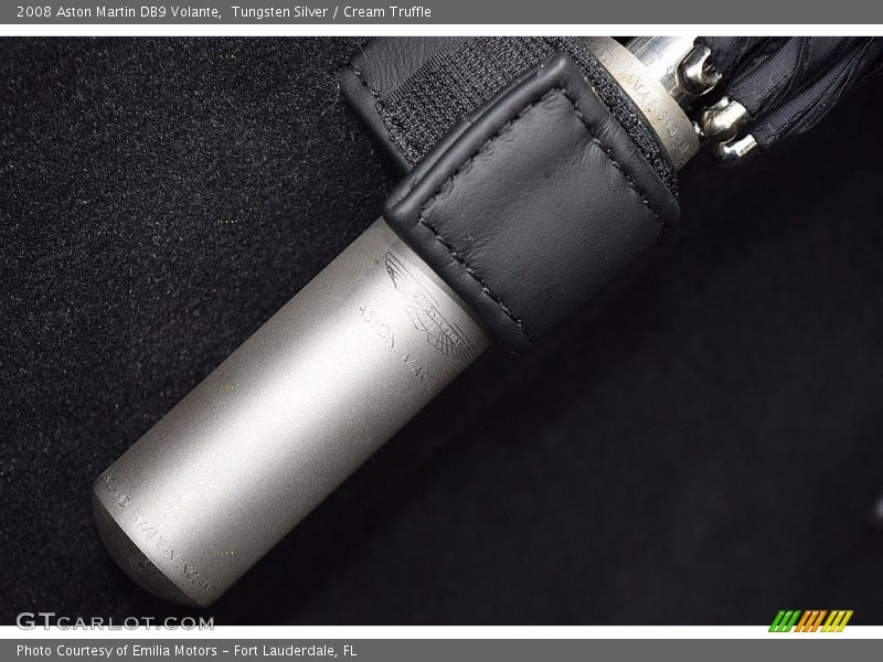 Tungsten Silver / Cream Truffle 2008 Aston Martin DB9 Volante
