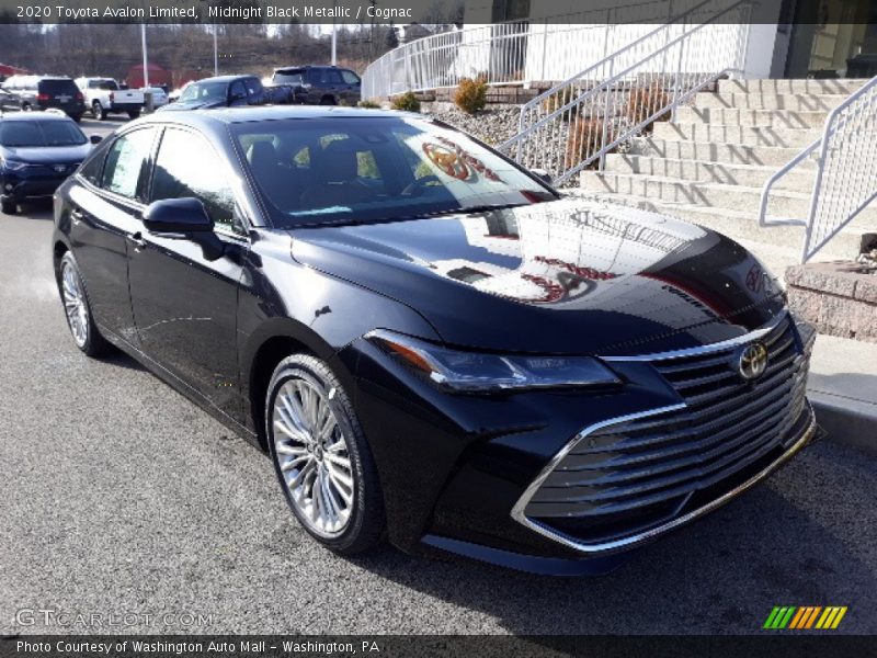 Midnight Black Metallic / Cognac 2020 Toyota Avalon Limited