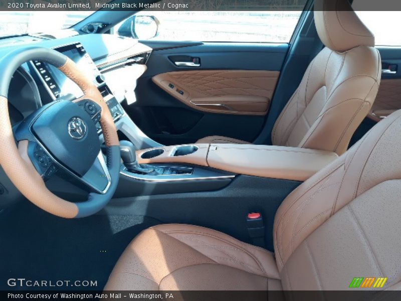 Midnight Black Metallic / Cognac 2020 Toyota Avalon Limited